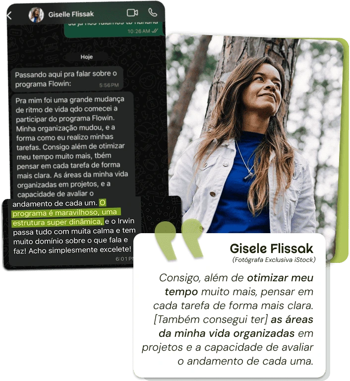 depoimento Gisele - Flowin3
